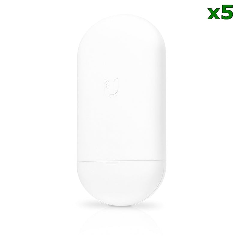 Ponto de Acesso Ubiquiti NanoStation AC Loco 5 5GHz 13dBi Pack 5